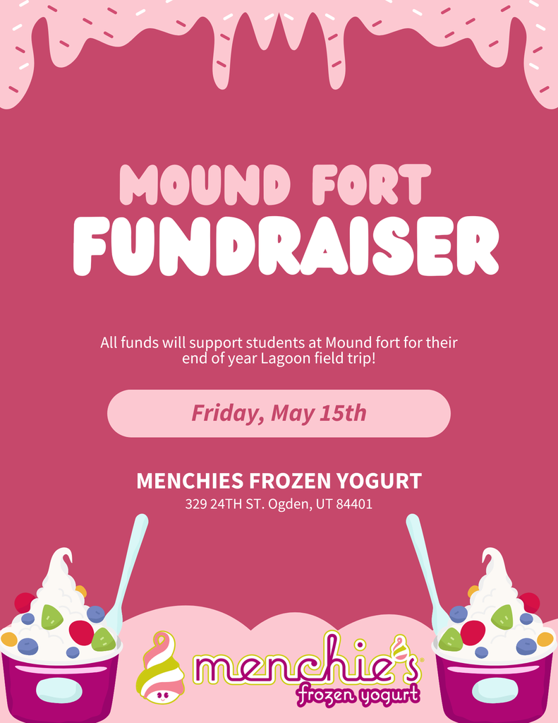 Menchies Frozen Yogurt Fundraiser on May 15th