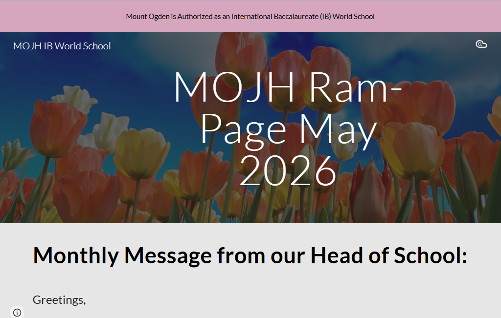 May 2026 Newsletter