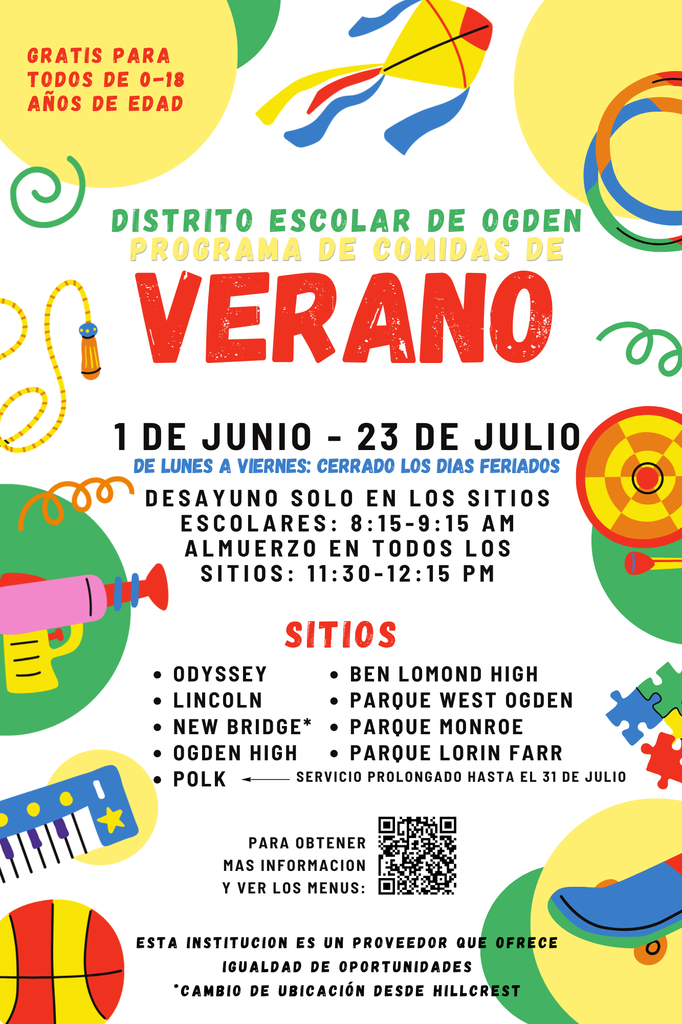 Summer Meals Flyer