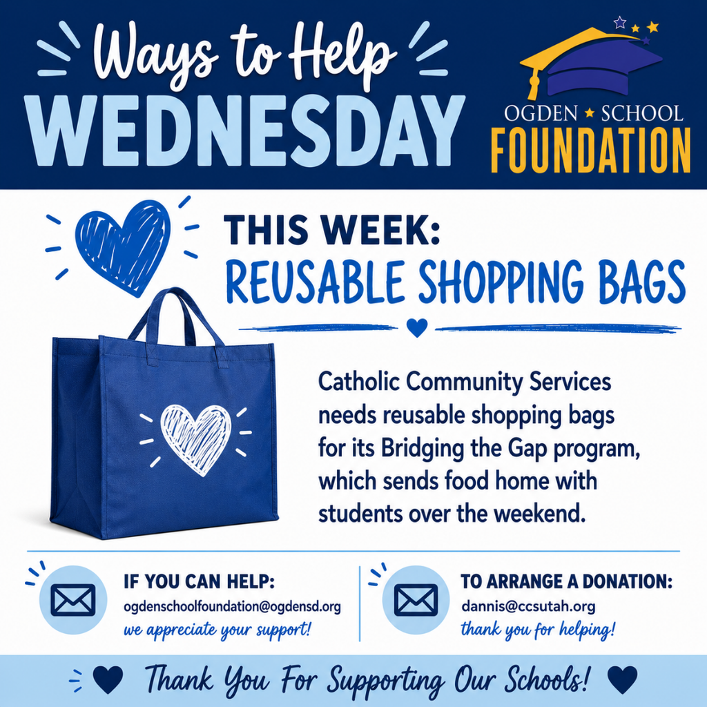 reusable shopping bags donations