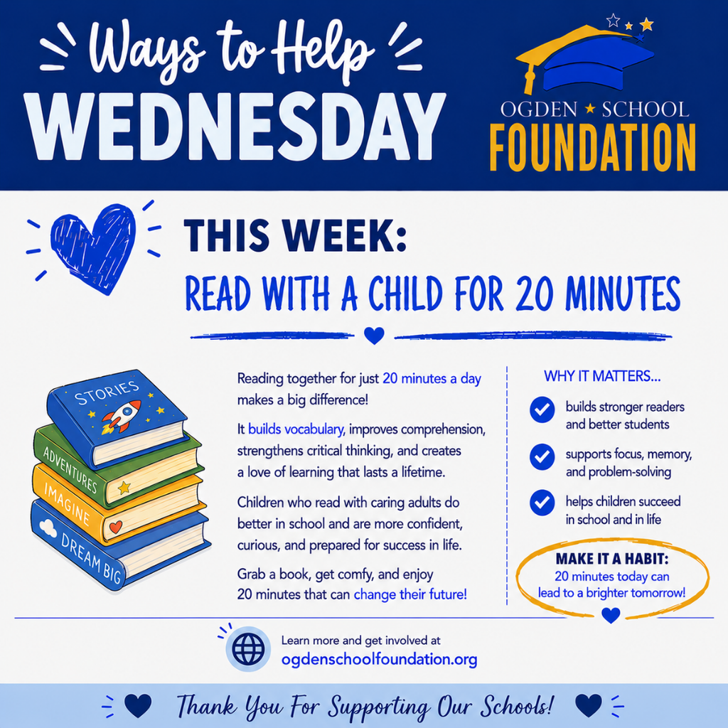 Ways to Help - Read With a Child