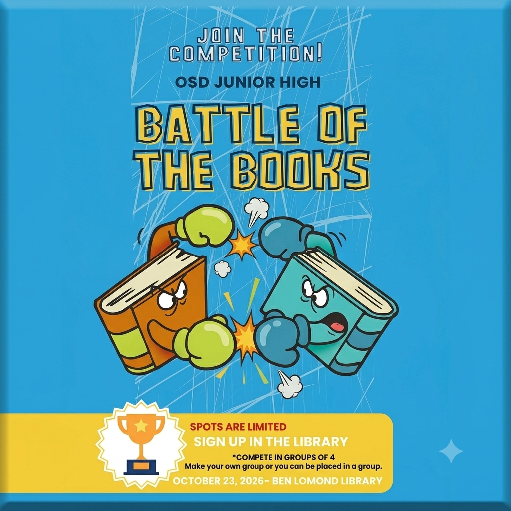 Battle of the Books, Jr High Edition