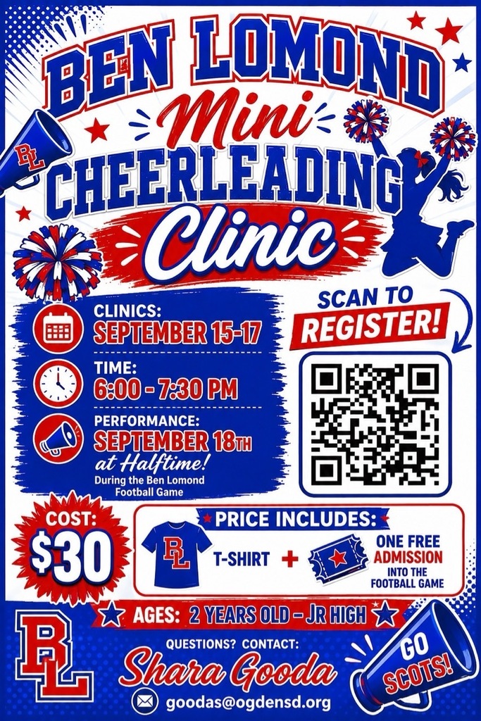 BLHS Mini cheerleading clinic