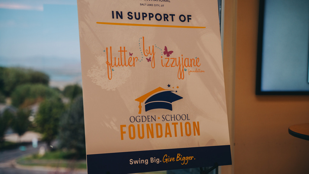 sign at tournament