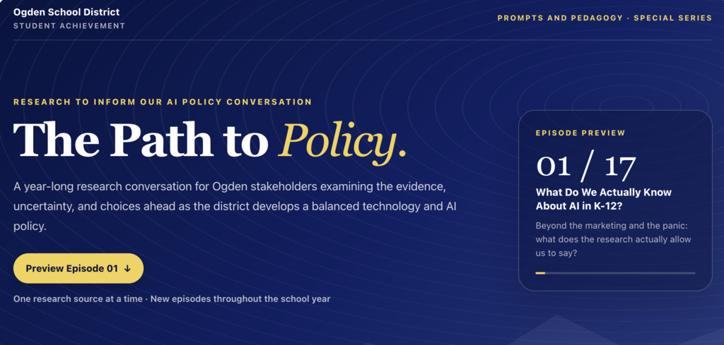 Path to Policy