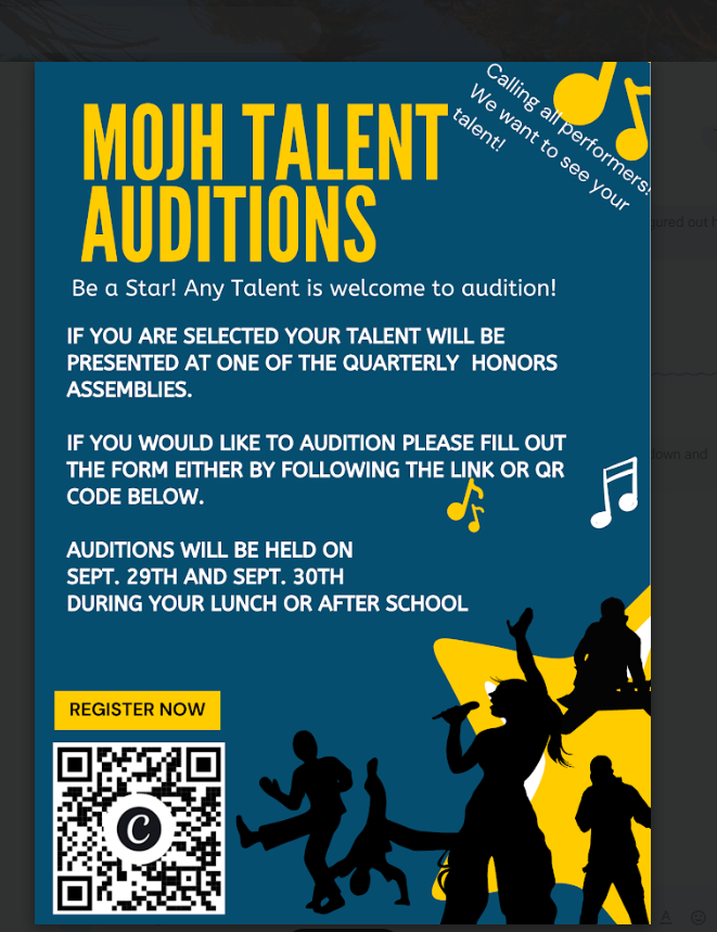 Talent Auditions