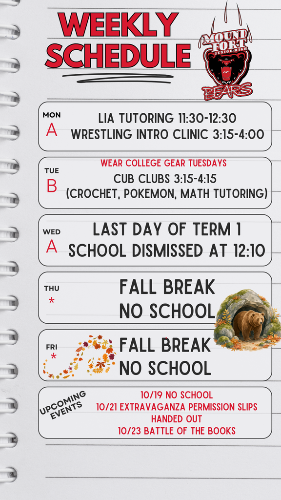 Week at a Glance