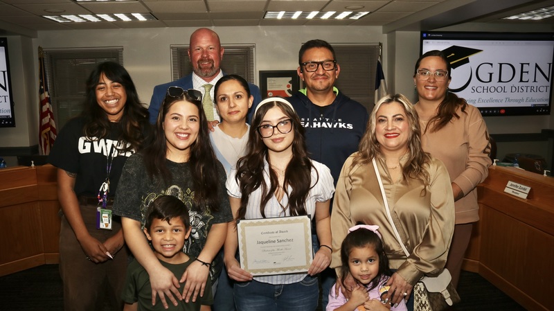 Jaqueline Sanchez - Student of the Month