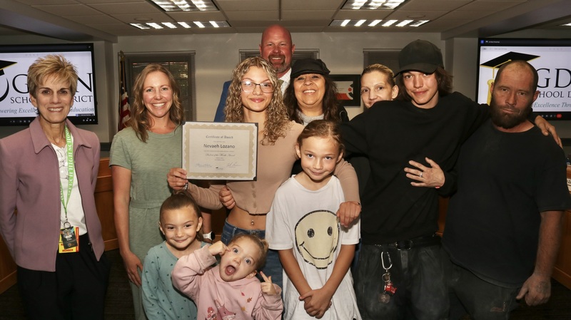 Neveah Lozano - Student of the Month