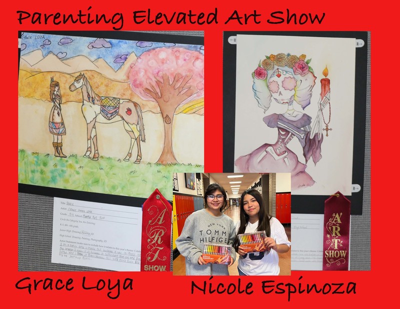 Collage of Art Show submissions