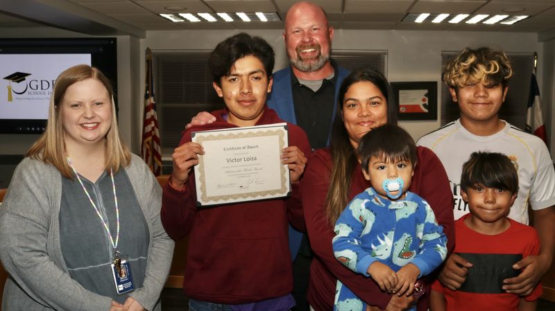 Victor Loiza - Student of the Month