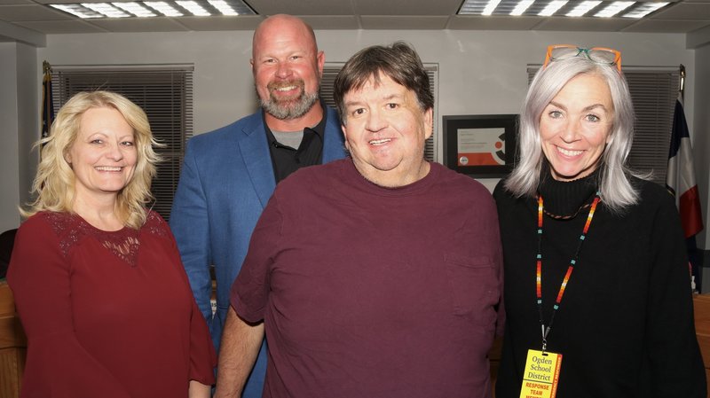 Ogden High Teacher Jim Cook recognized for award