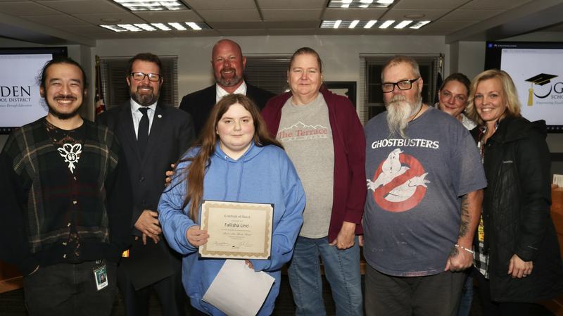 Fallisha Lind Student of the Month