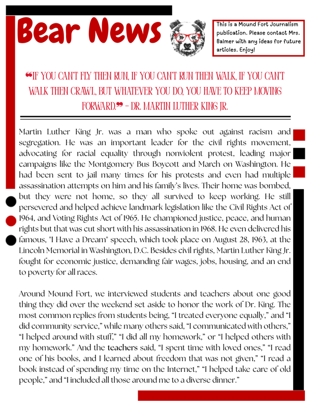 Bear News, January 2026 page 1