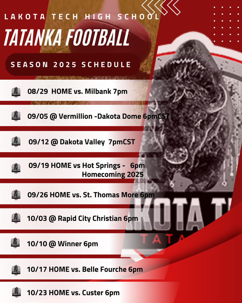Football Schedule 2025
