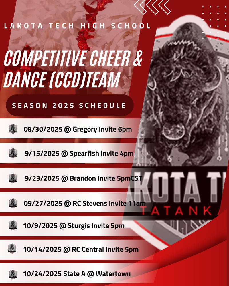 Competitive Team Schedule 2025