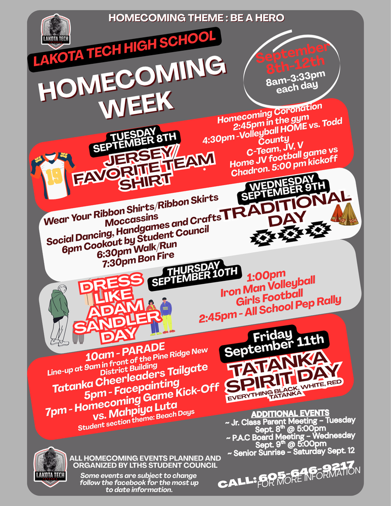 Homecoming Week Activities 2026