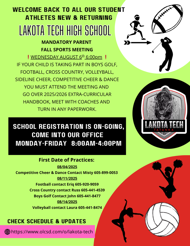 Fall Sports Mandatory Parent/Guardian Meeting