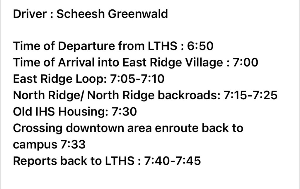 Bus Routes