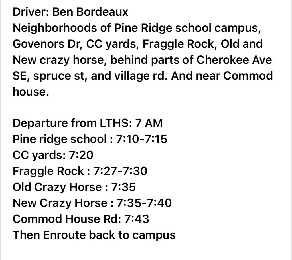 Bus Routes