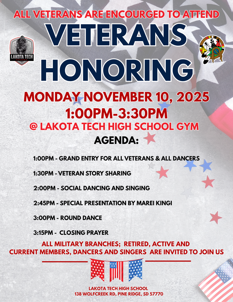 Veterans Honoring 1:00pm - All are invited