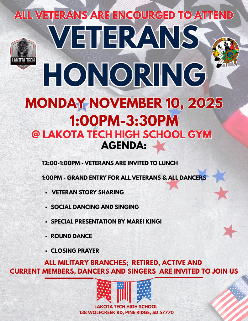 Veterans Honoring 1:00pm - All are invited