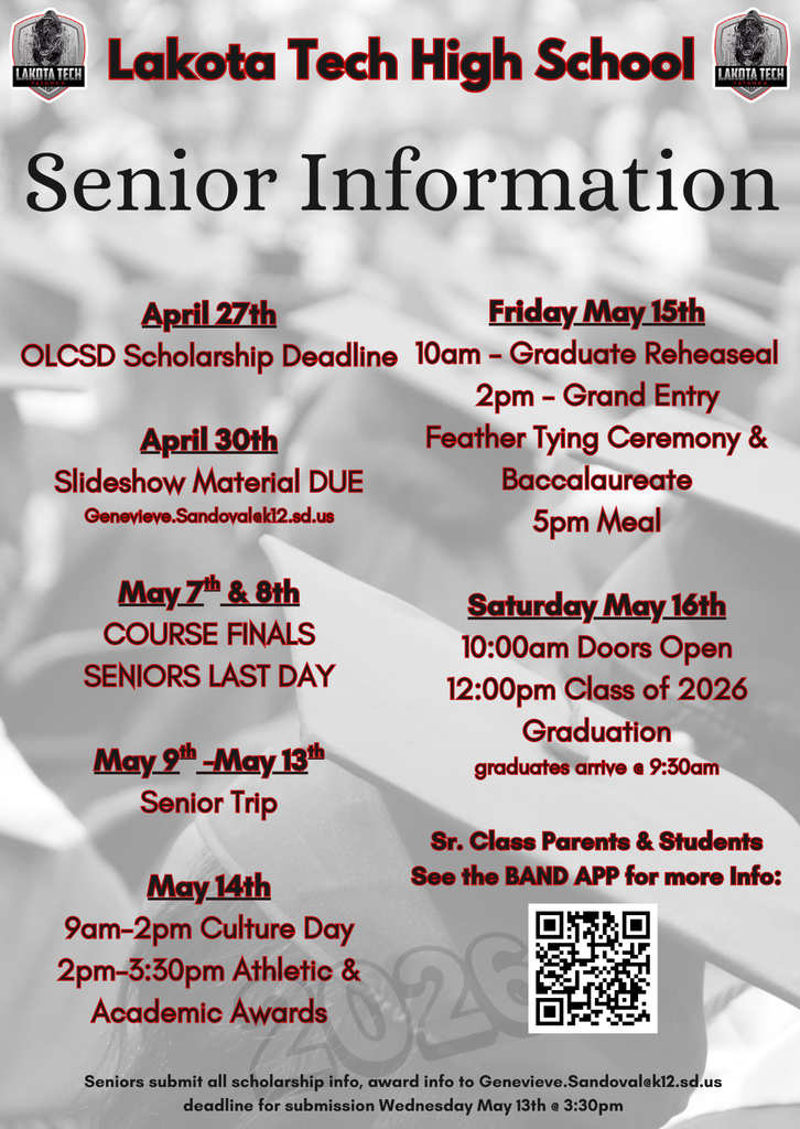 Senior Information 2026