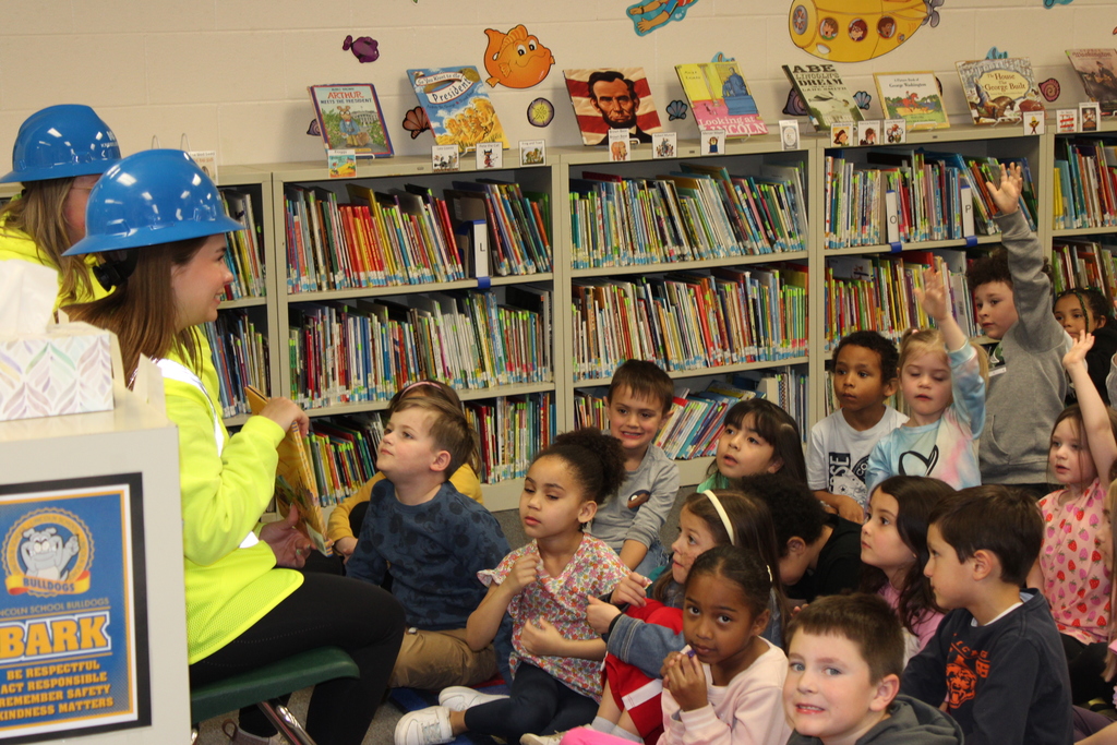 Visitors in Library
