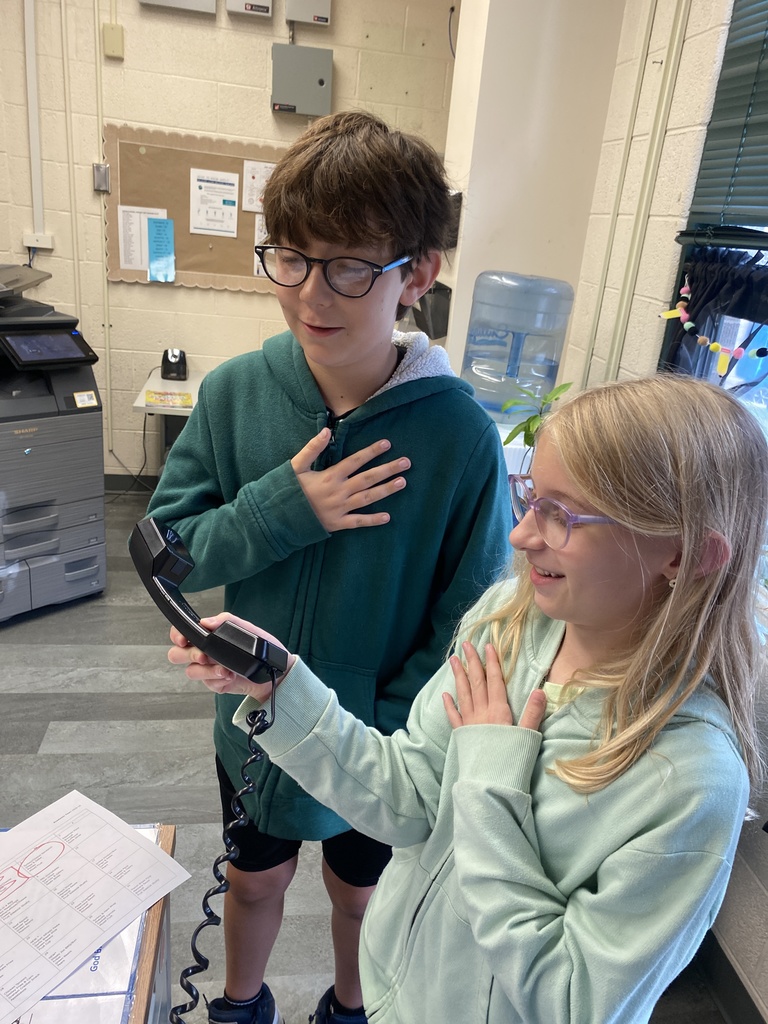 Announcements at Lincoln School