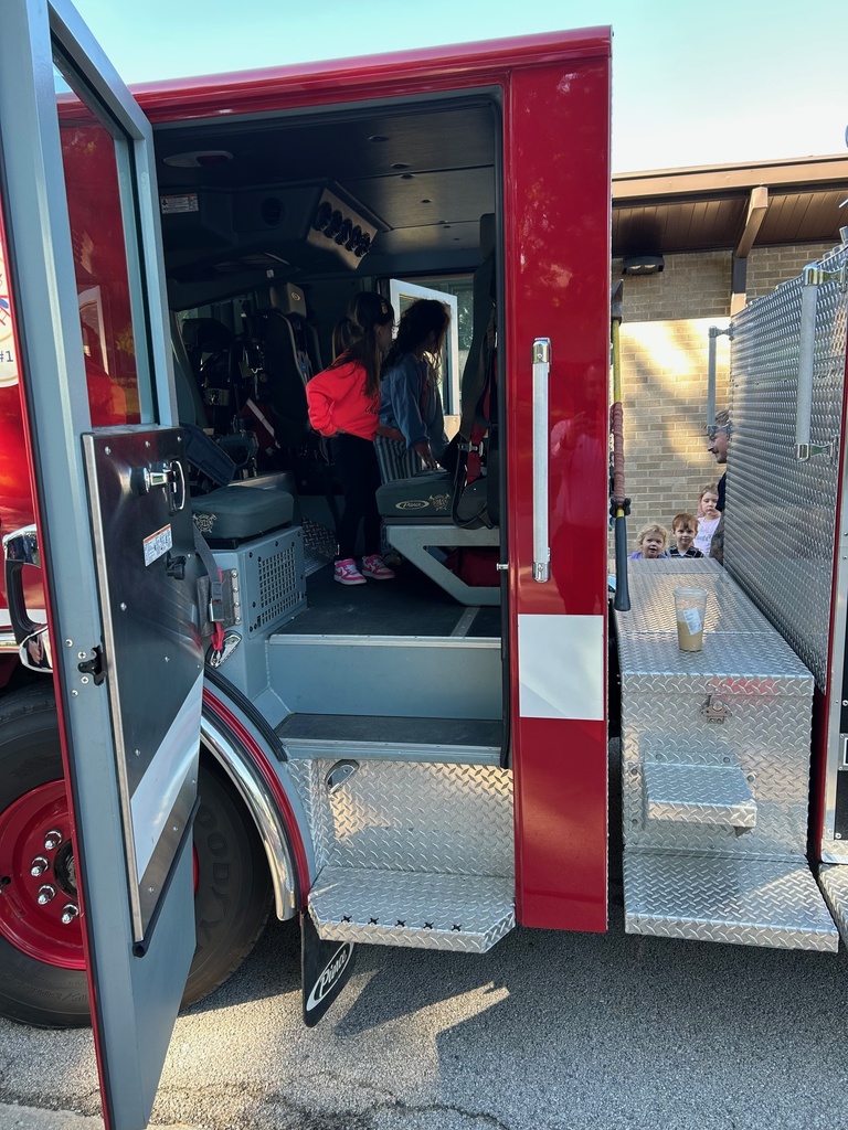 Preschool with the Fire Dept.