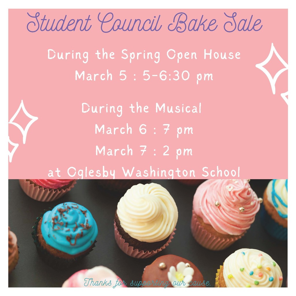 Student Council Bake Sale