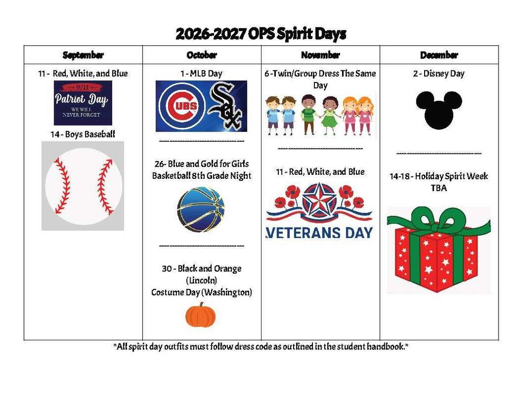 Spirit Days 26-27
