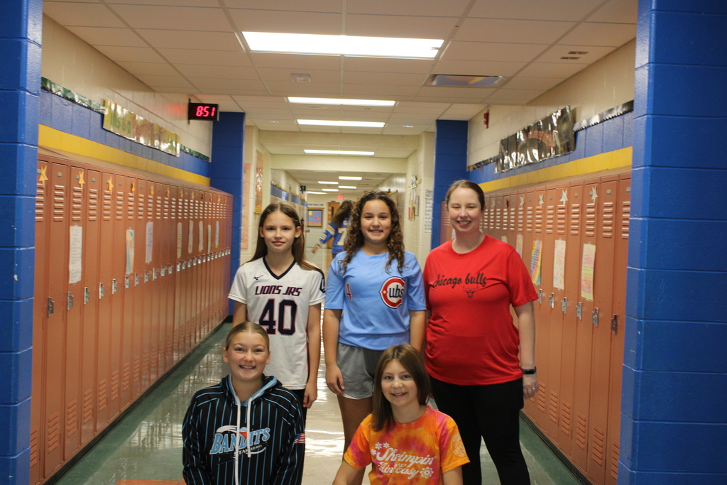 Sports Jersey Day at Washington