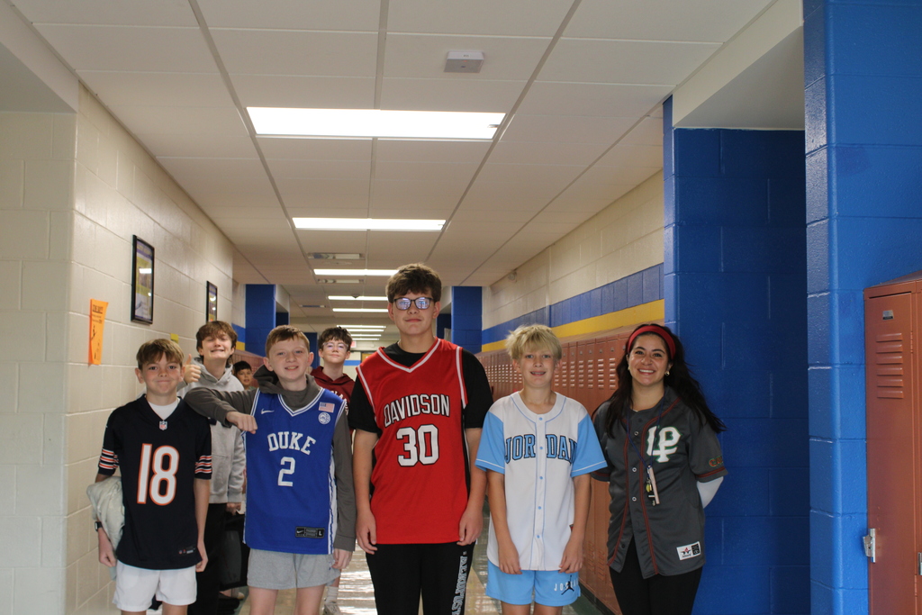 Sports Jersey Day at Washington