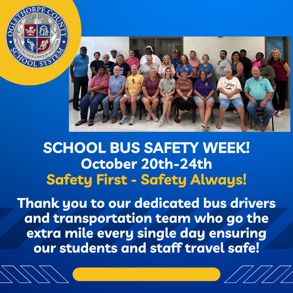 School Bus Safety Week!