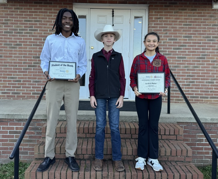 Rotary Student of the Month