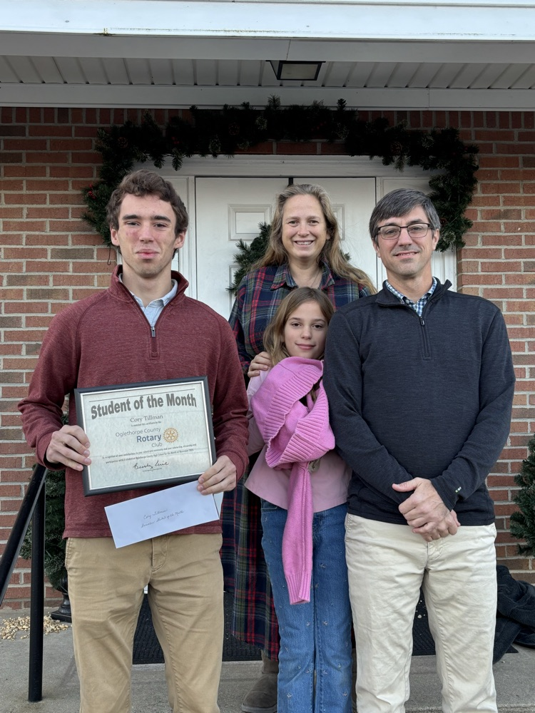 Rotary Student of the Month