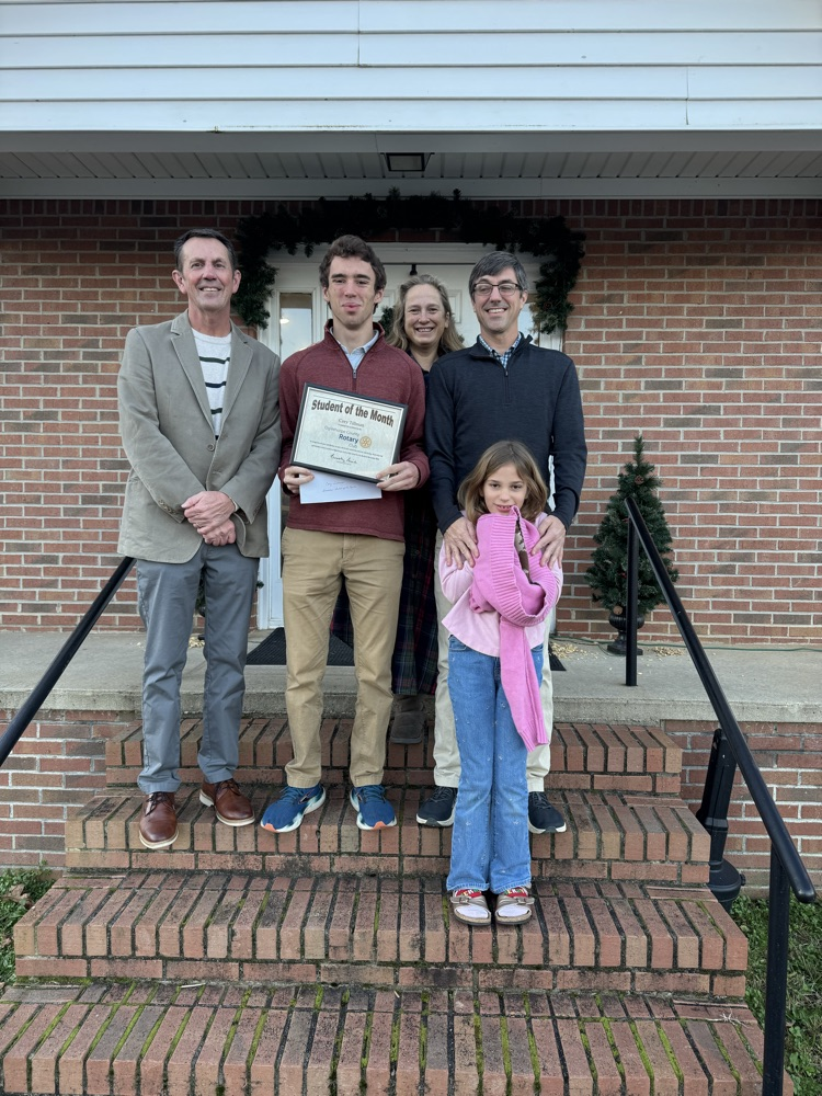Rotary Student of the Month