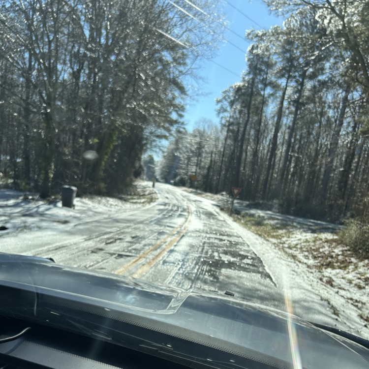icy road
