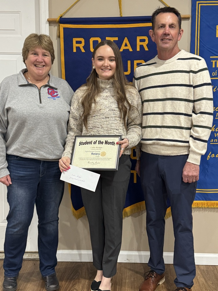 Rotary Student of the Month