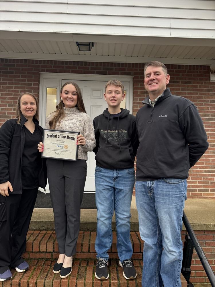 Rotary Student of the Month