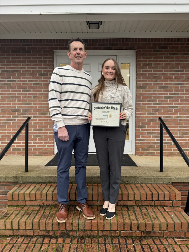 Rotary Student of the Month