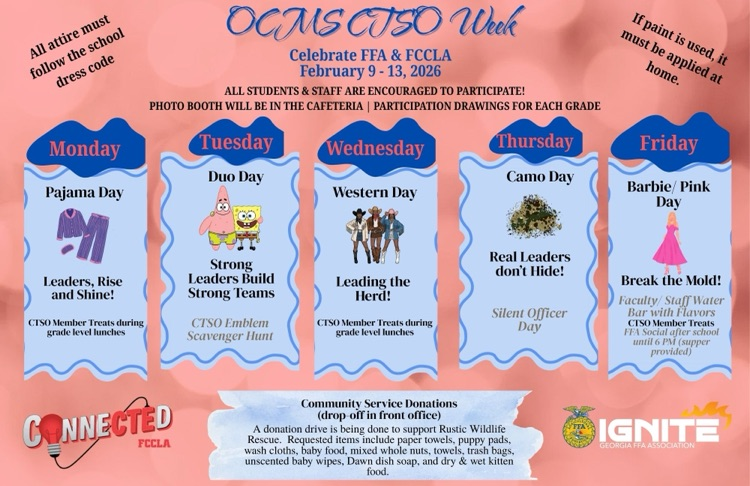 CTSO Dress Theme Days