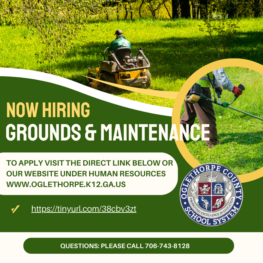 Grounds and Maintenance Vacancy