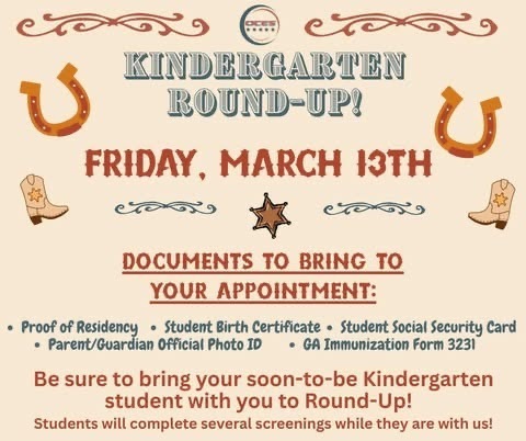 What to bring to Kindergarten Round-Up