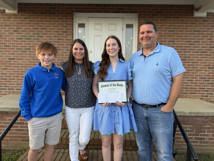 Rotary Student of the Month