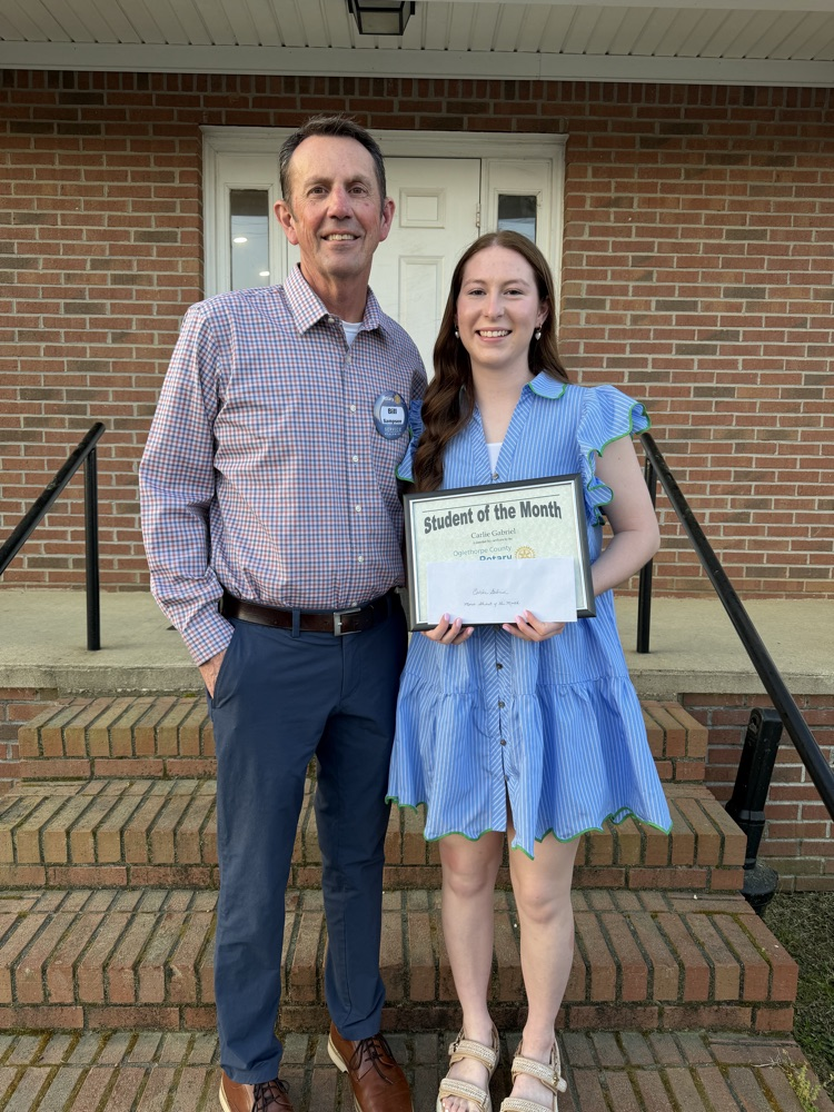 Rotary Student of the Month