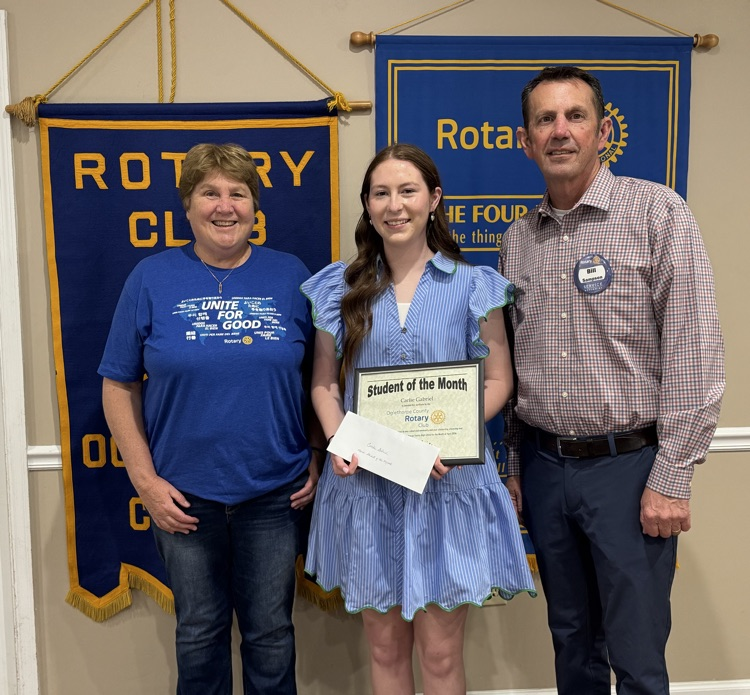 Rotary Student of the Month