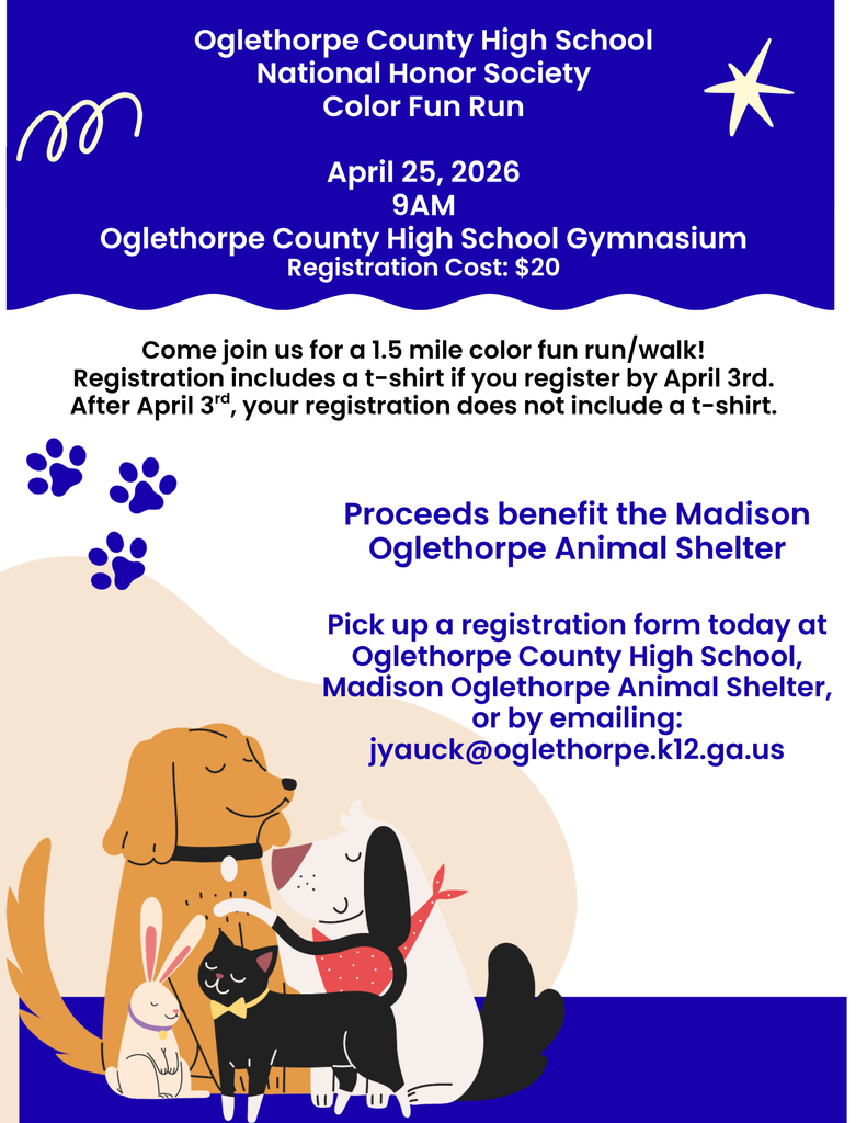 Color Fun Run hosted by OCHS National Honor Society