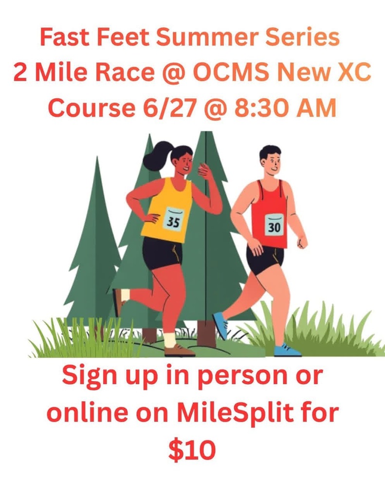 OCMS Cross Country Race